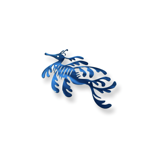 Seahorse Metal Wall Art – Coastal Beach & Pool House Decor - RMMDecor