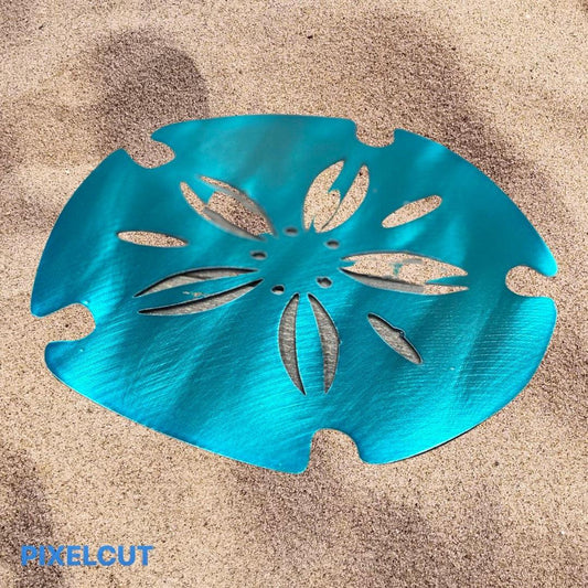 Sand Dollar Metal Wall Art – Beach & Coastal Home Decor - RMMDecor