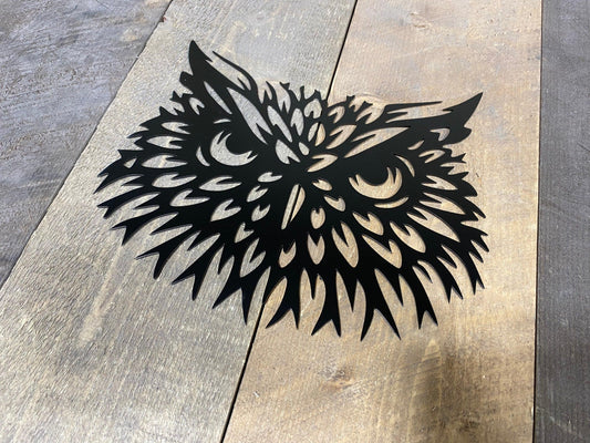 Owl Metal Wall Art – Rustic Home & Nursery Decor - RMMDecor
