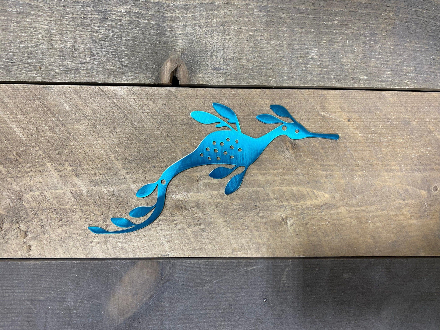 Seahorse Metal Wall Art Set – Coastal & Beach House Decor (Set of 3) - RMMDecor