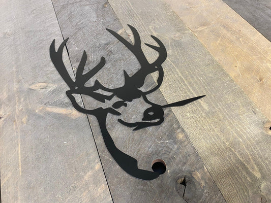 Rustic Deer Metal Wall Art – Cabin & Outdoorsman Decor - RMMDecor