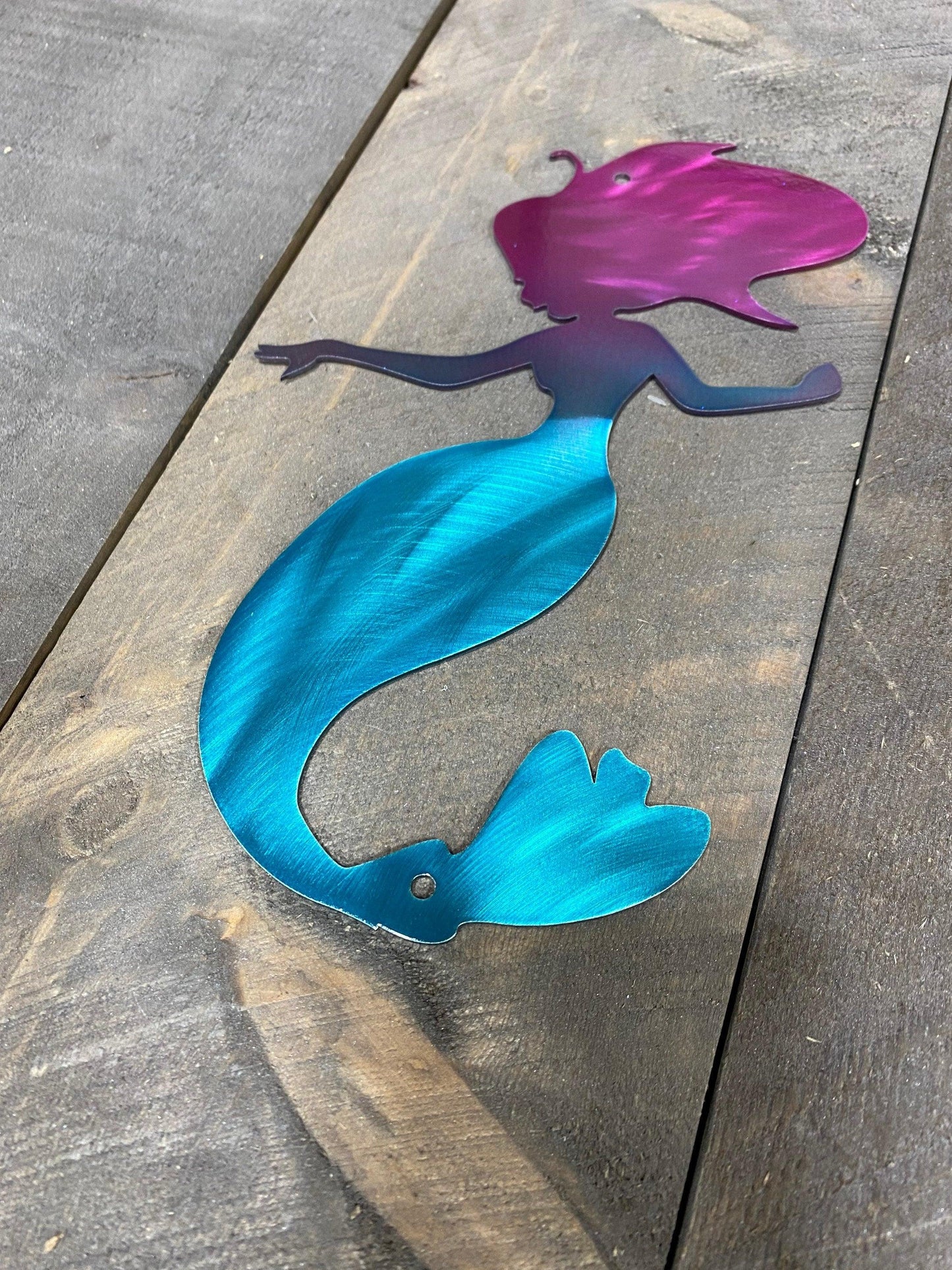 Mermaid Metal Wall Art – Coastal & Beach House Decor - RMMDecor