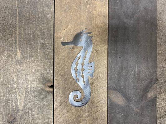 Metal Seahorse Wall Art – Coastal Beach & Pool House Decor - RMMDecor