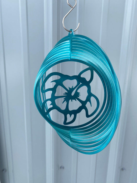 Sea Turtle Wind Spinner – Coastal Metal Art for Beach & Pool House Decor - RMMDecor