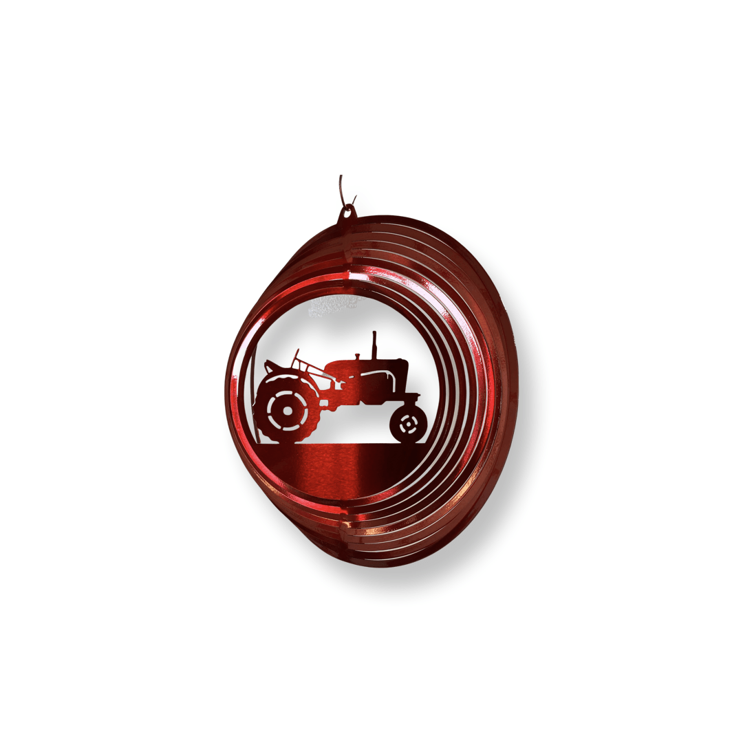 Vintage Tractor Wind Spinner – Farm & Garden Metal Decor - RMMDecor