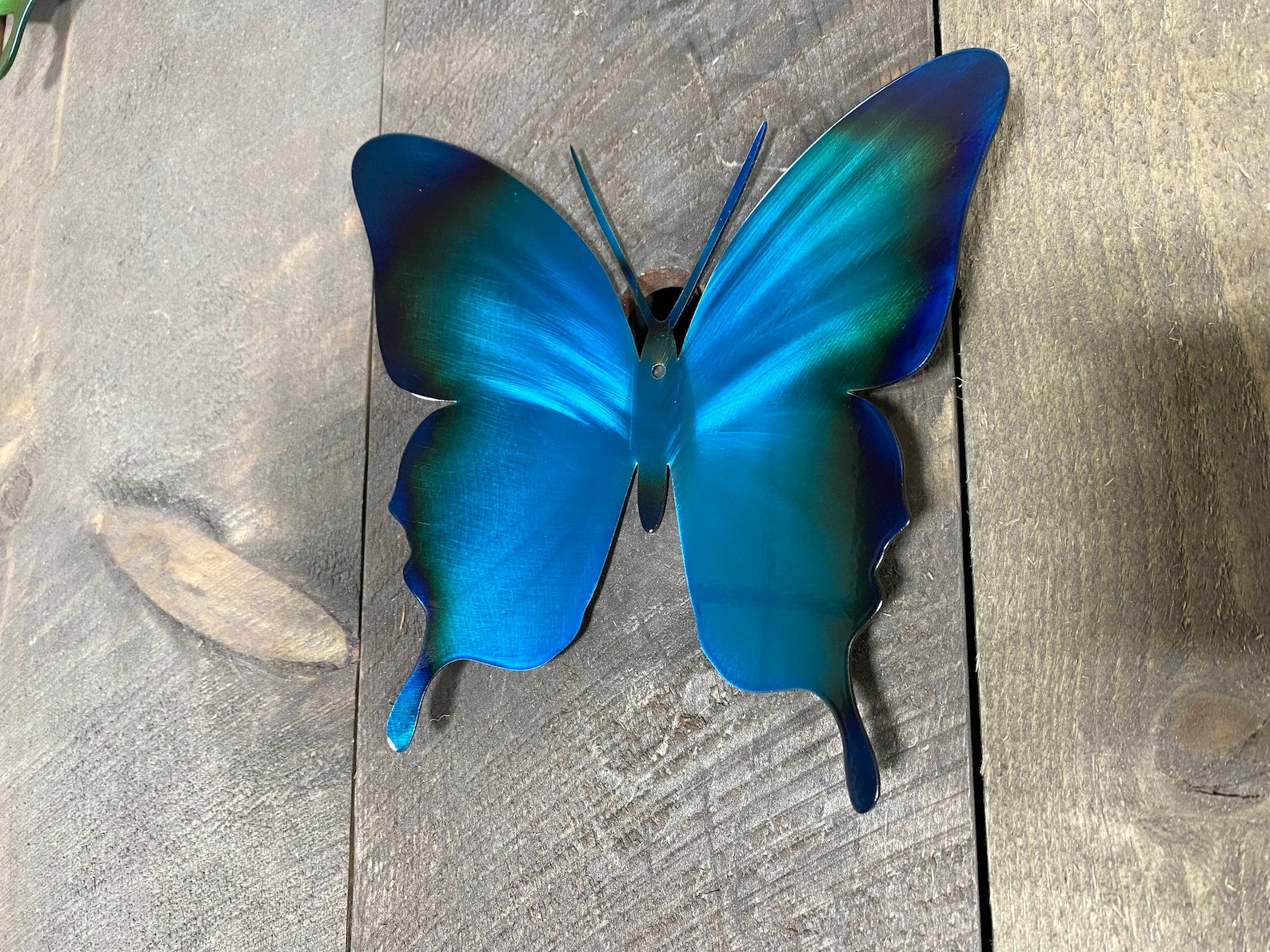 Monarch Butterfly Metal Fence Art – Garden & Yard Decor