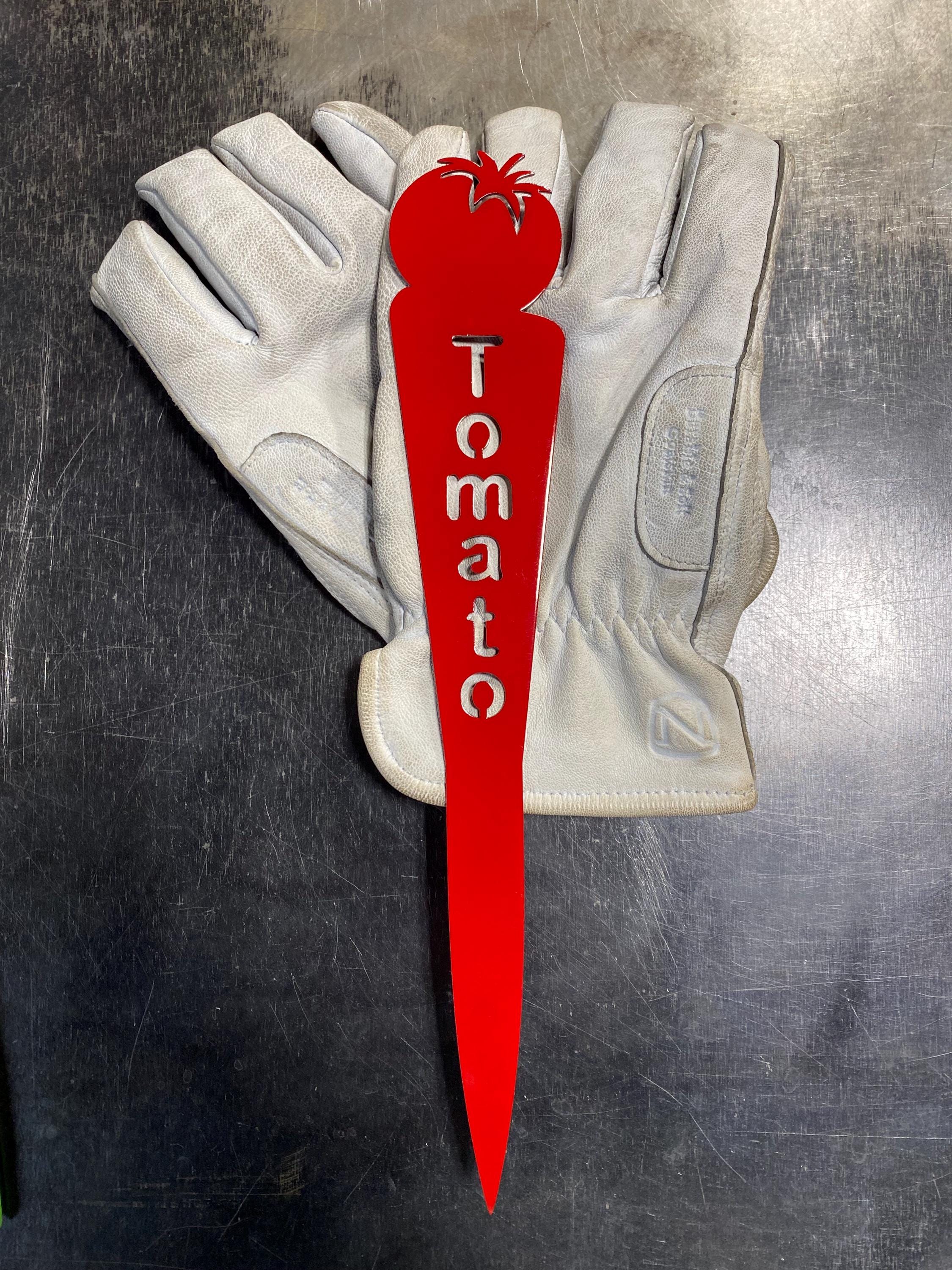 Metal Vegetable Garden Plant Markers – Reusable Garden Stakes