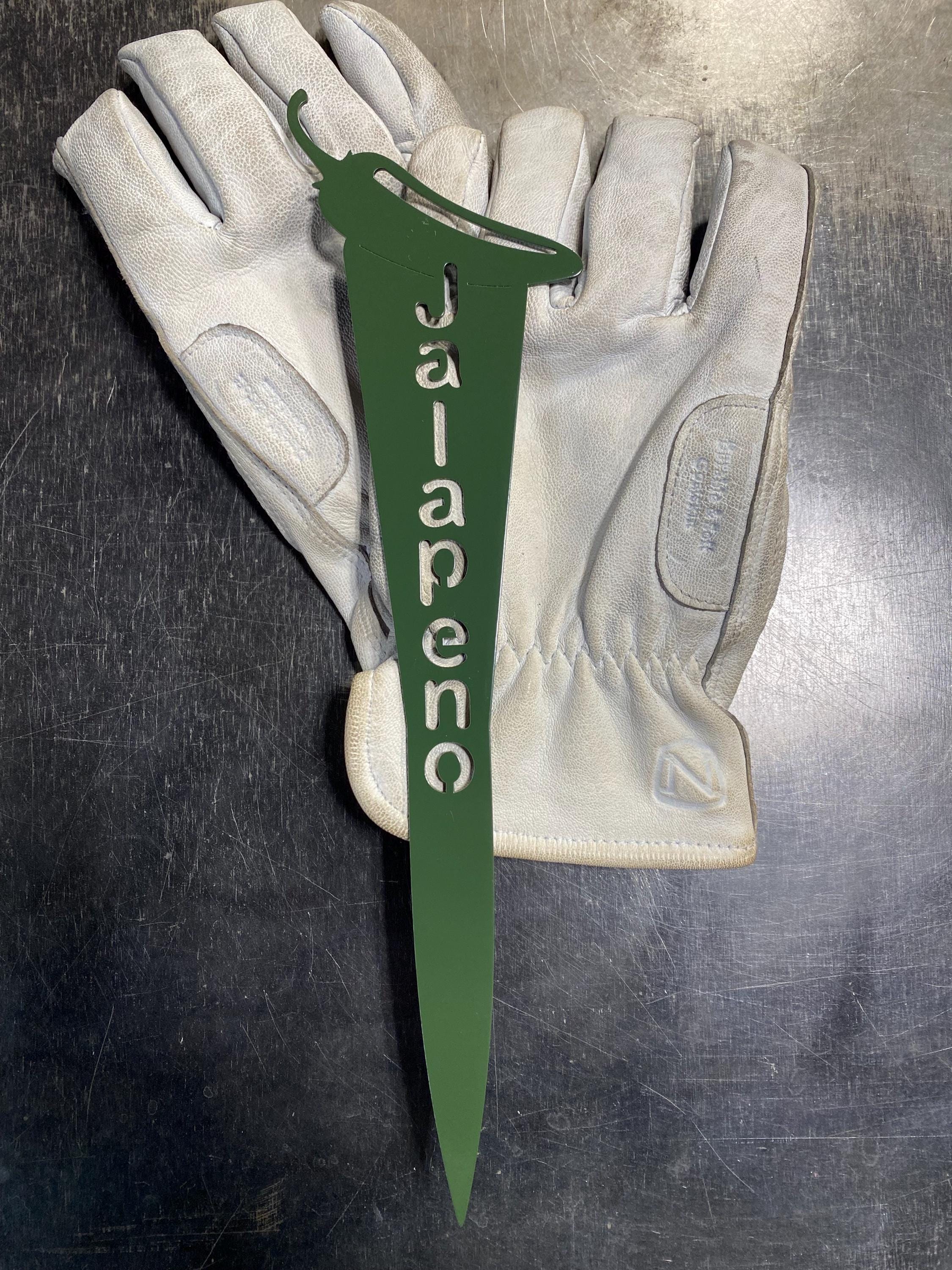 Metal Vegetable Garden Plant Markers – Reusable Garden Stakes