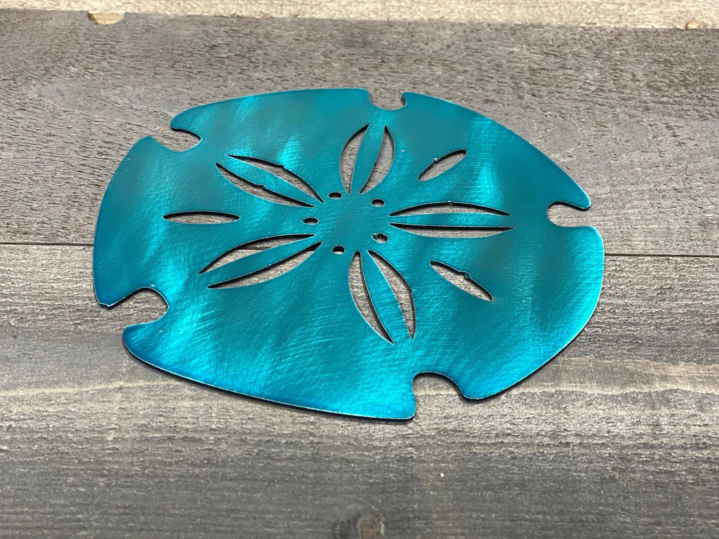 Sand Dollar Metal Wall Art – Beach & Coastal Home Decor - RMMDecor
