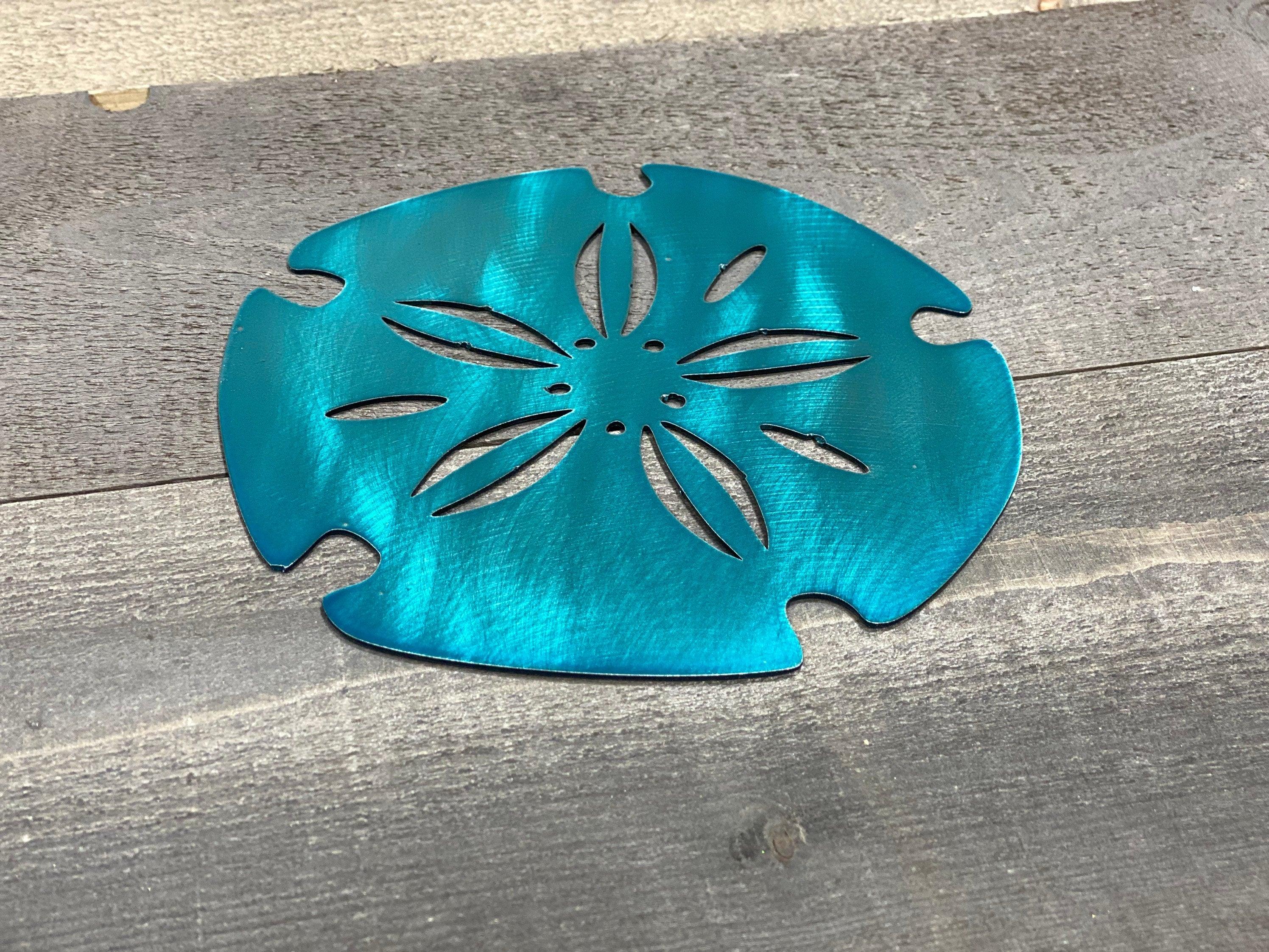 Sand Dollar Metal Wall Art – Beach & Coastal Home Decor - RMMDecor