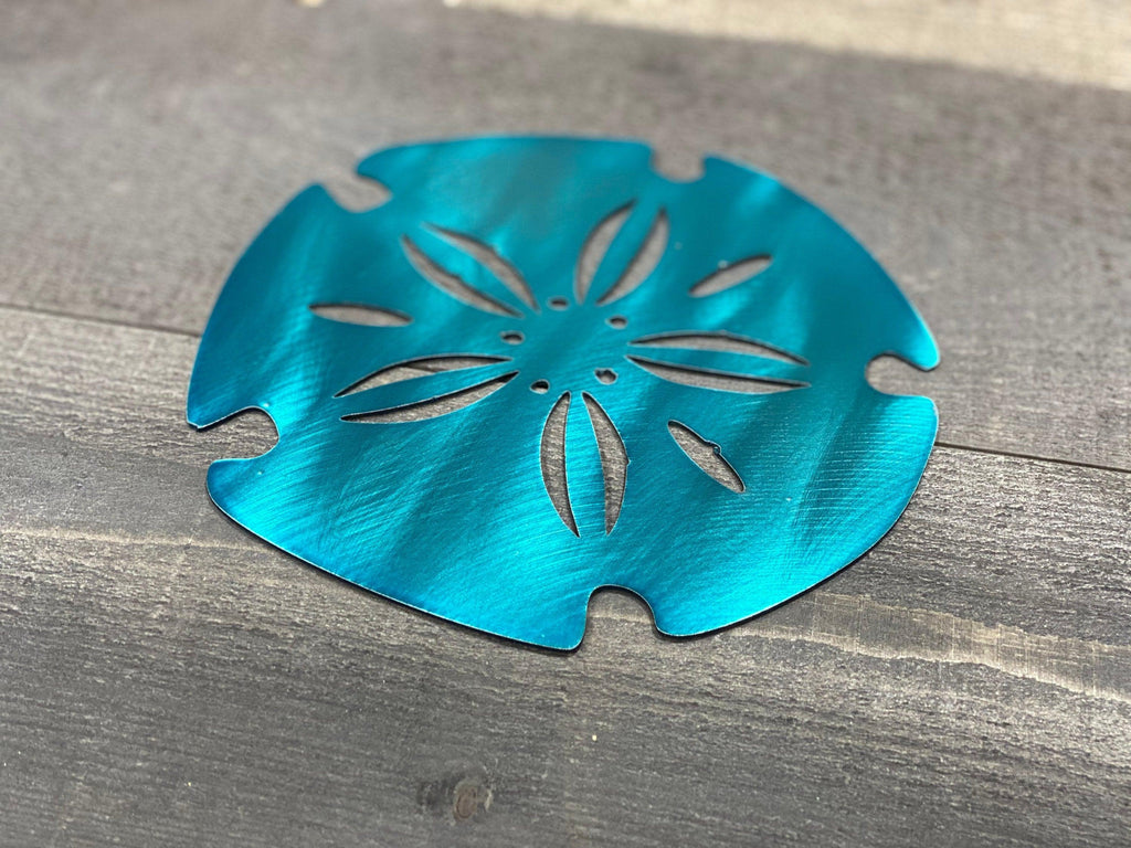 Sand Dollar Metal Wall Art – Beach & Coastal Home Decor - RMMDecor