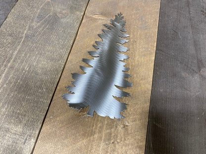 Metal Pine Tree Wall Art – Rustic Cabin & Lodge Decor - RMMDecor
