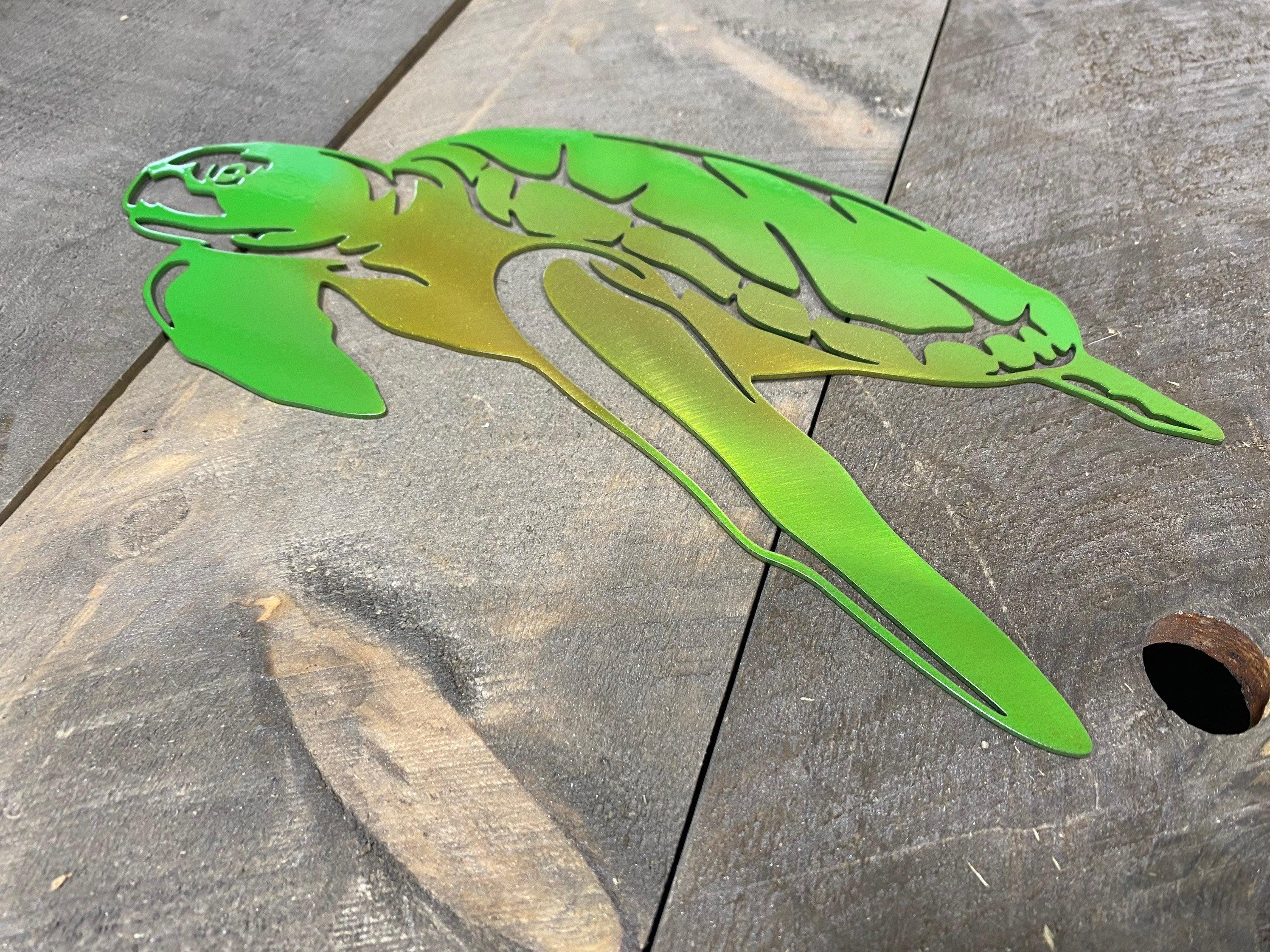 Sea Turtle Metal Wall Art – Beach & Pool House Decor - RMMDecor