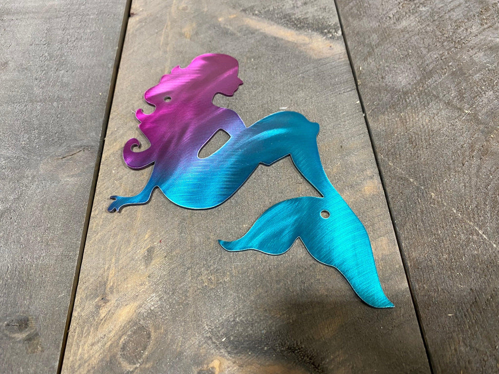 Mermaid Metal Wall Art – Coastal & Beach House Decor - RMMDecor