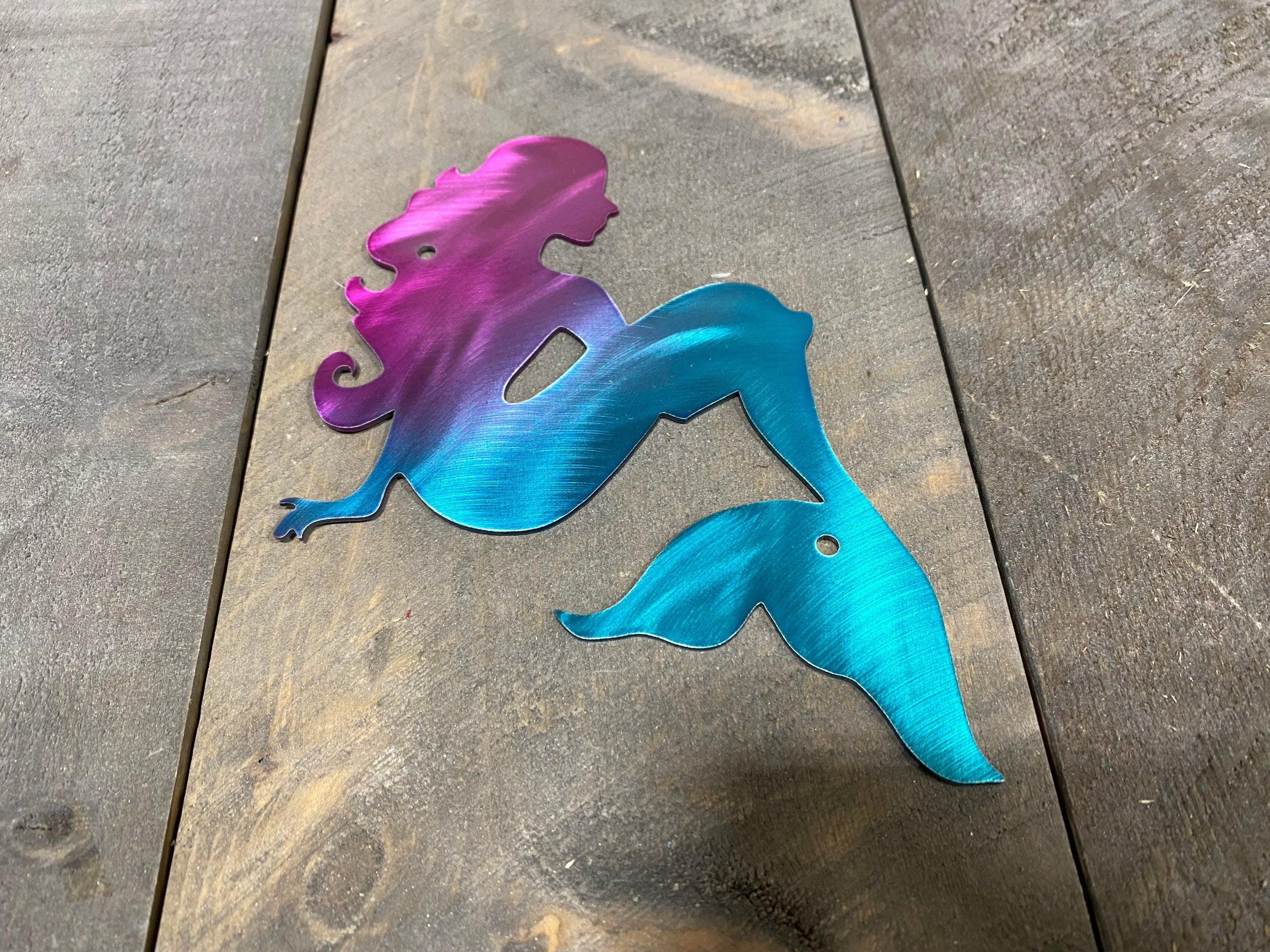 Mermaid Metal Wall Art – Coastal & Beach House Decor - RMMDecor