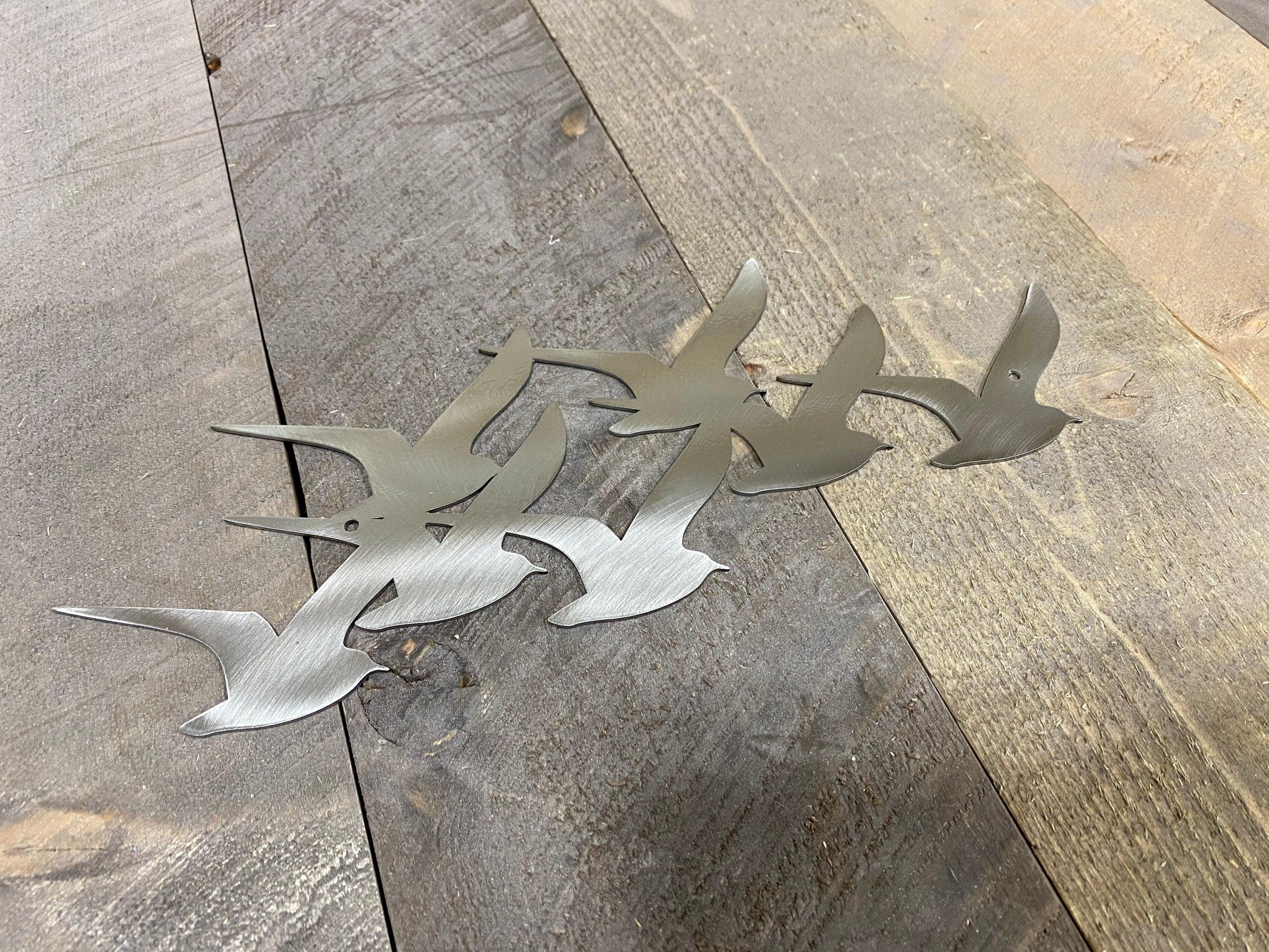 Flock of Seagulls Wall Art – Coastal & Beach House Decor - RMMDecor