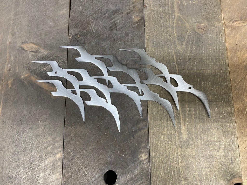 Metal Flock of Seagulls Wall Art – Coastal & Beach House Decor - RMMDecor