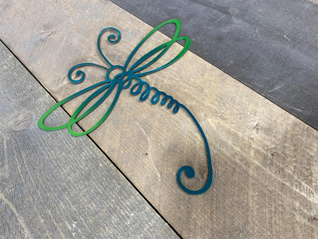 Whimsical Dragonfly Metal Wall Art – Garden & Home Accent - RMMDecor