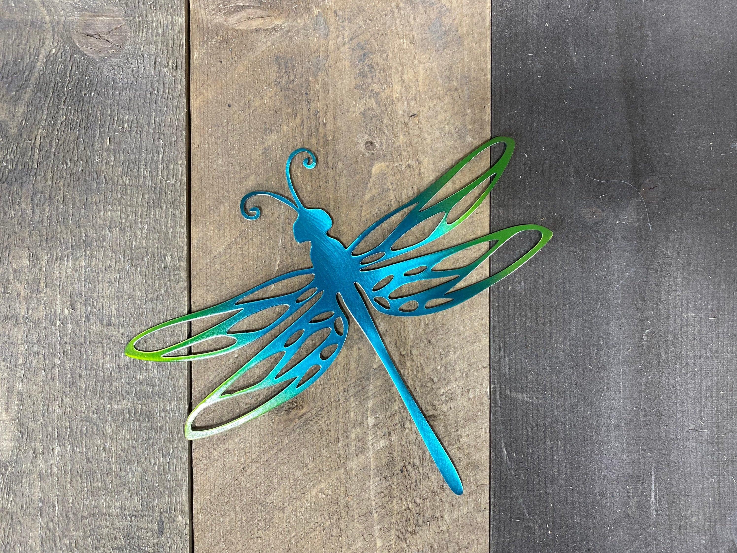 Dragonfly Metal Wall Art – Elegant Indoor & Outdoor Decor - RMMDecor