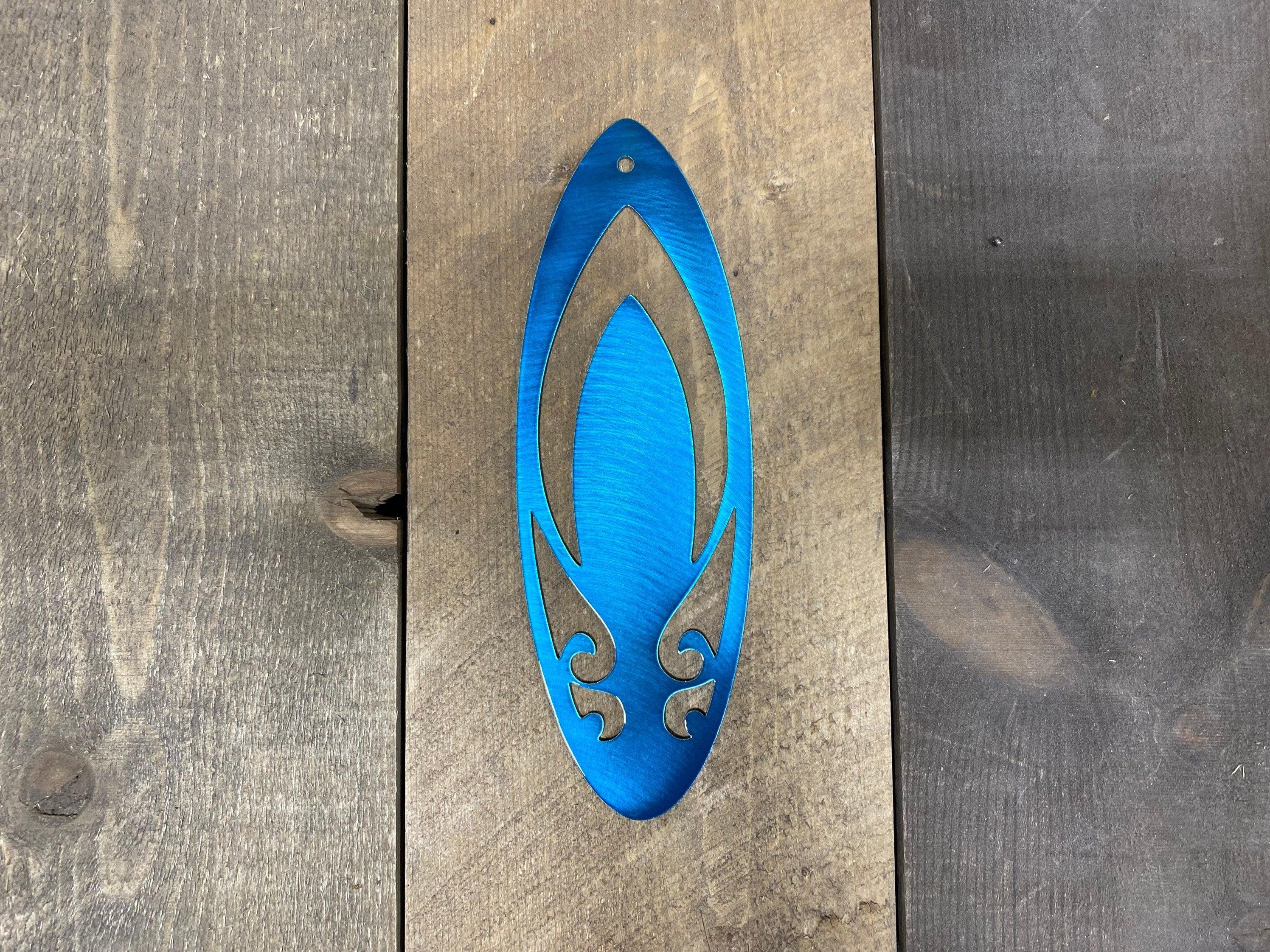 Metal Surfboard Wall Art – Coastal & Beach House Decor - RMMDecor