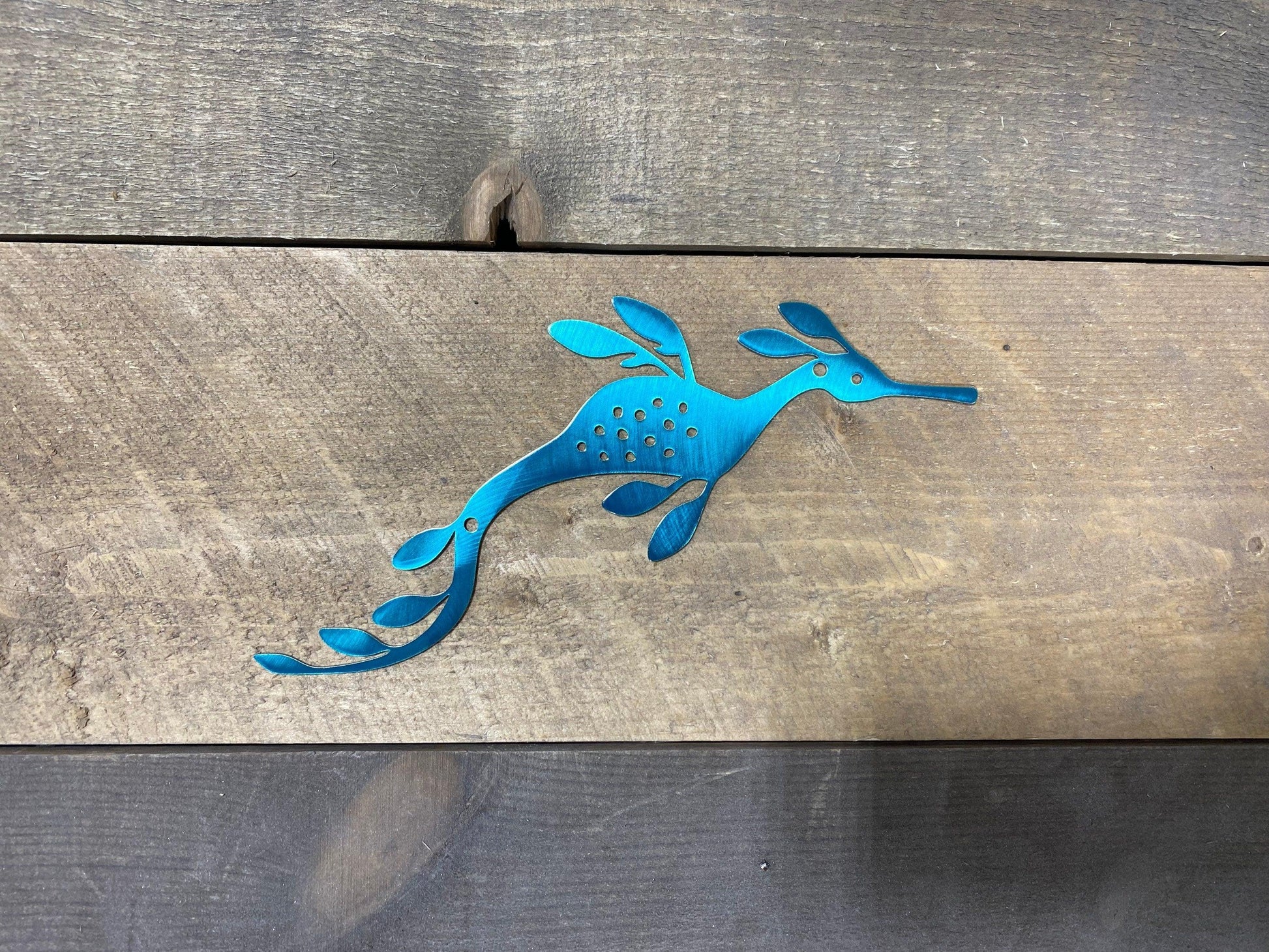 Seahorse Metal Wall Art Set – Coastal & Beach House Decor (Set of 3) - RMMDecor