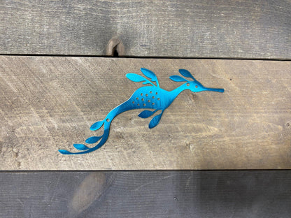 Seahorse Metal Wall Art Set – Coastal & Beach House Decor (Set of 3) - RMMDecor