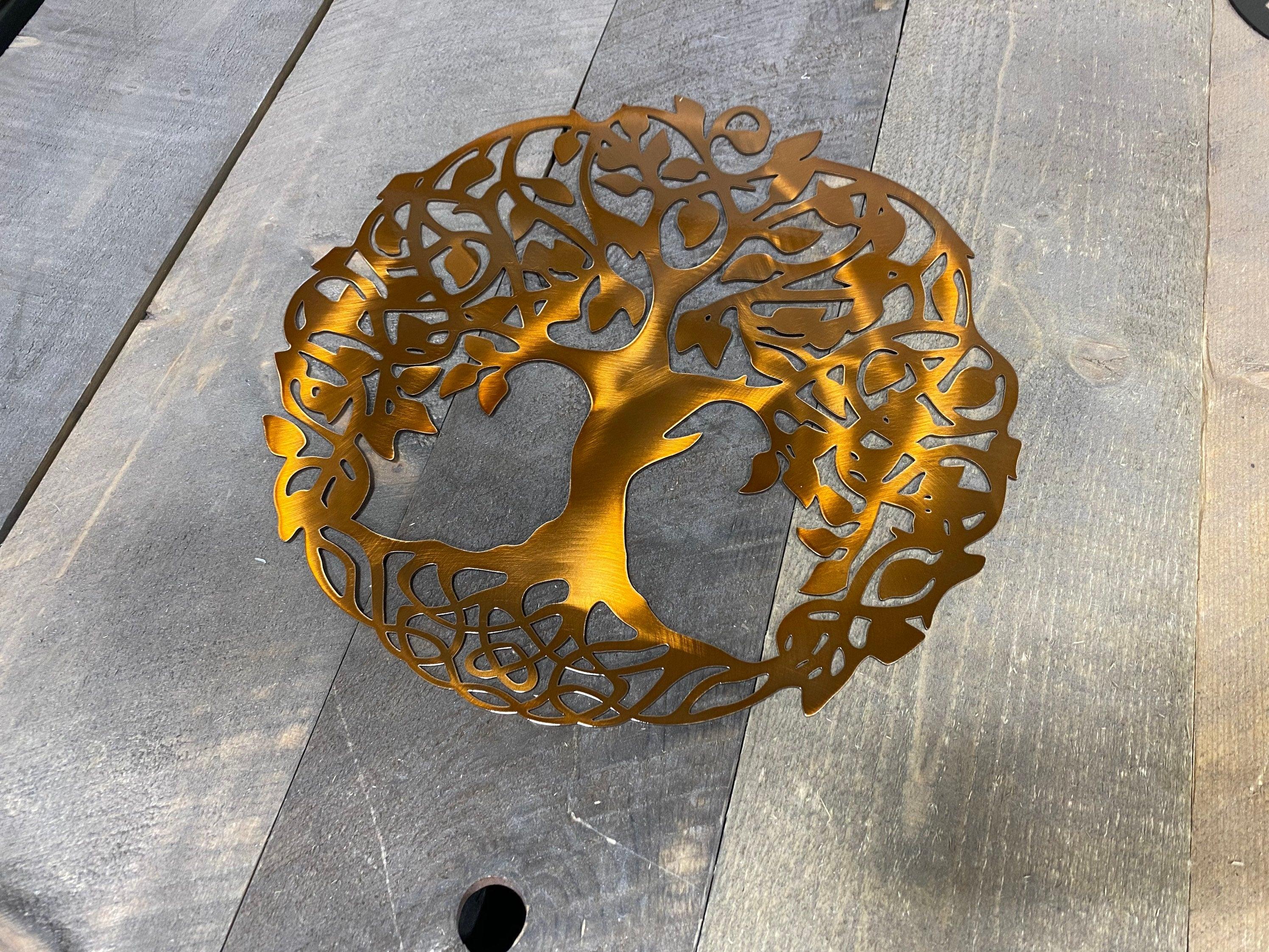 Tree of Life Metal Wall Hanging - RMMDecor