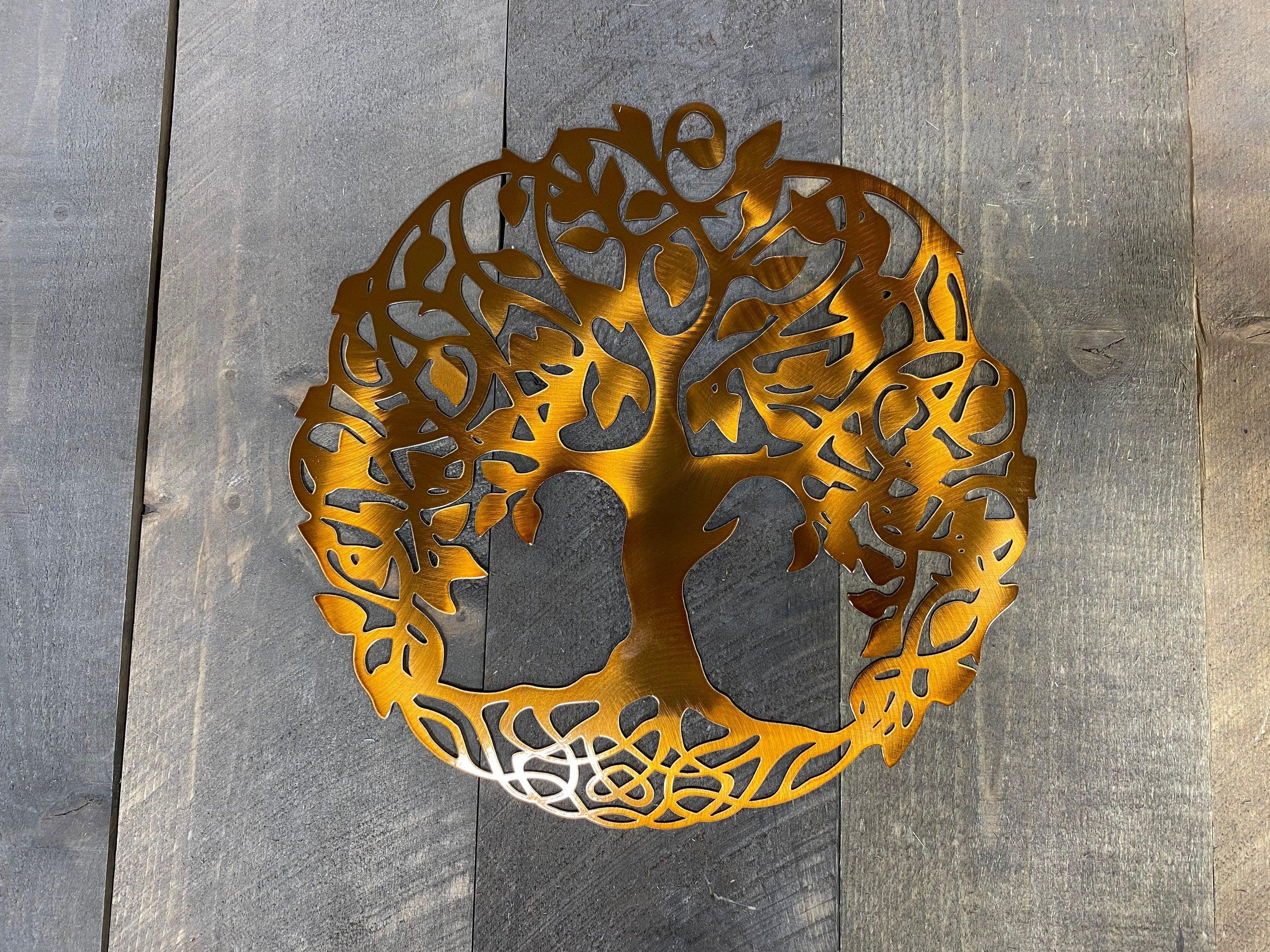 Tree of Life Metal Wall Hanging - RMMDecor