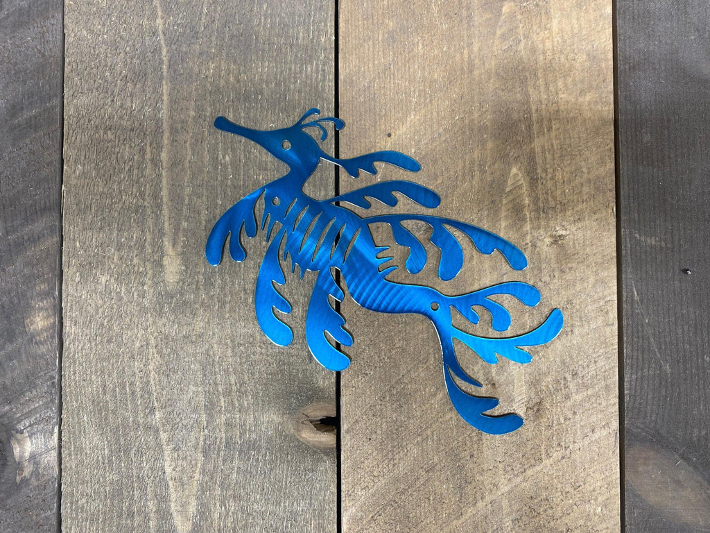 Seahorse Metal Wall Art Set – Coastal & Beach House Decor (Set of 3) - RMMDecor