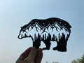 Bear Metal Wall Art – Rustic Cabin & Lodge Decor - RMMDecor