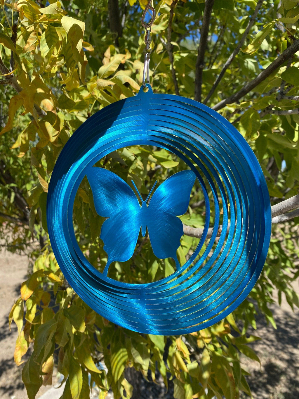 Monarch Butterfly Wind Spinner – Metal Garden & Yard Art - RMMDecor