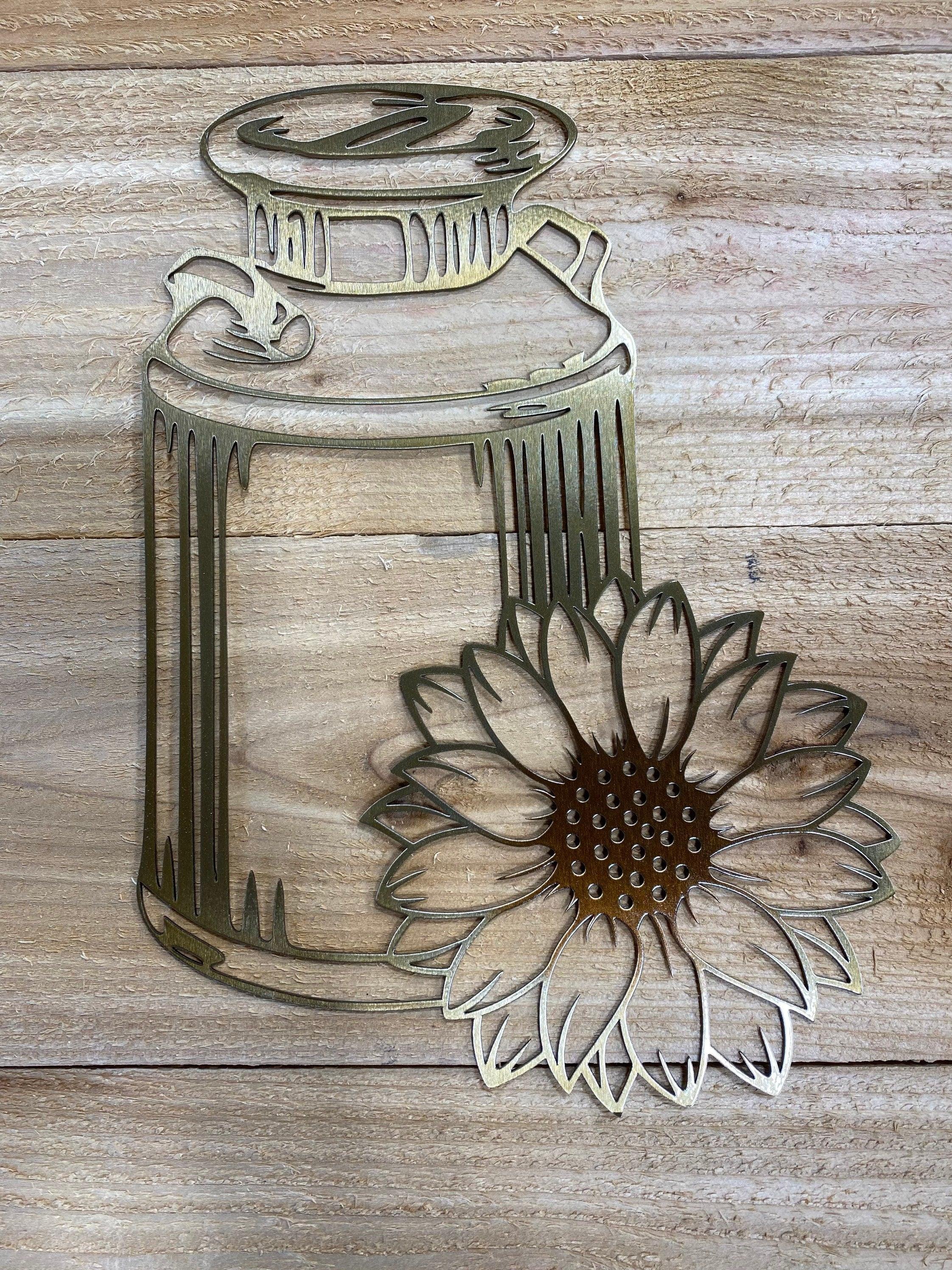 Rustic Metal Milk Can Wall Art – Farmhouse & Vintage Country Decor - RMMDecor