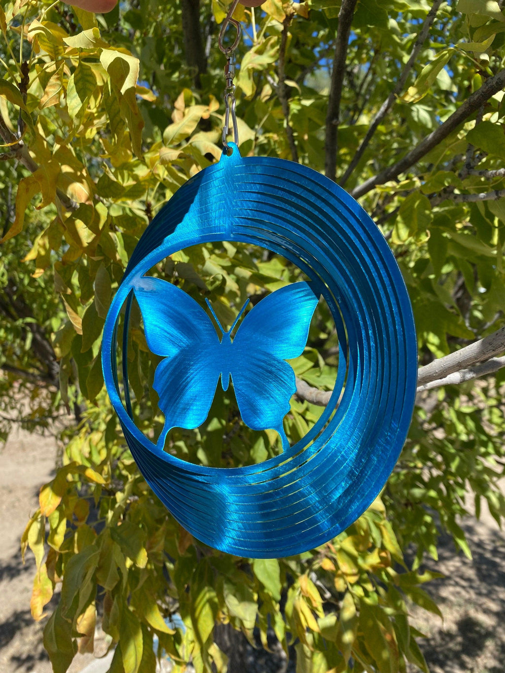 Monarch Butterfly Wind Spinner – Metal Garden & Yard Art - RMMDecor