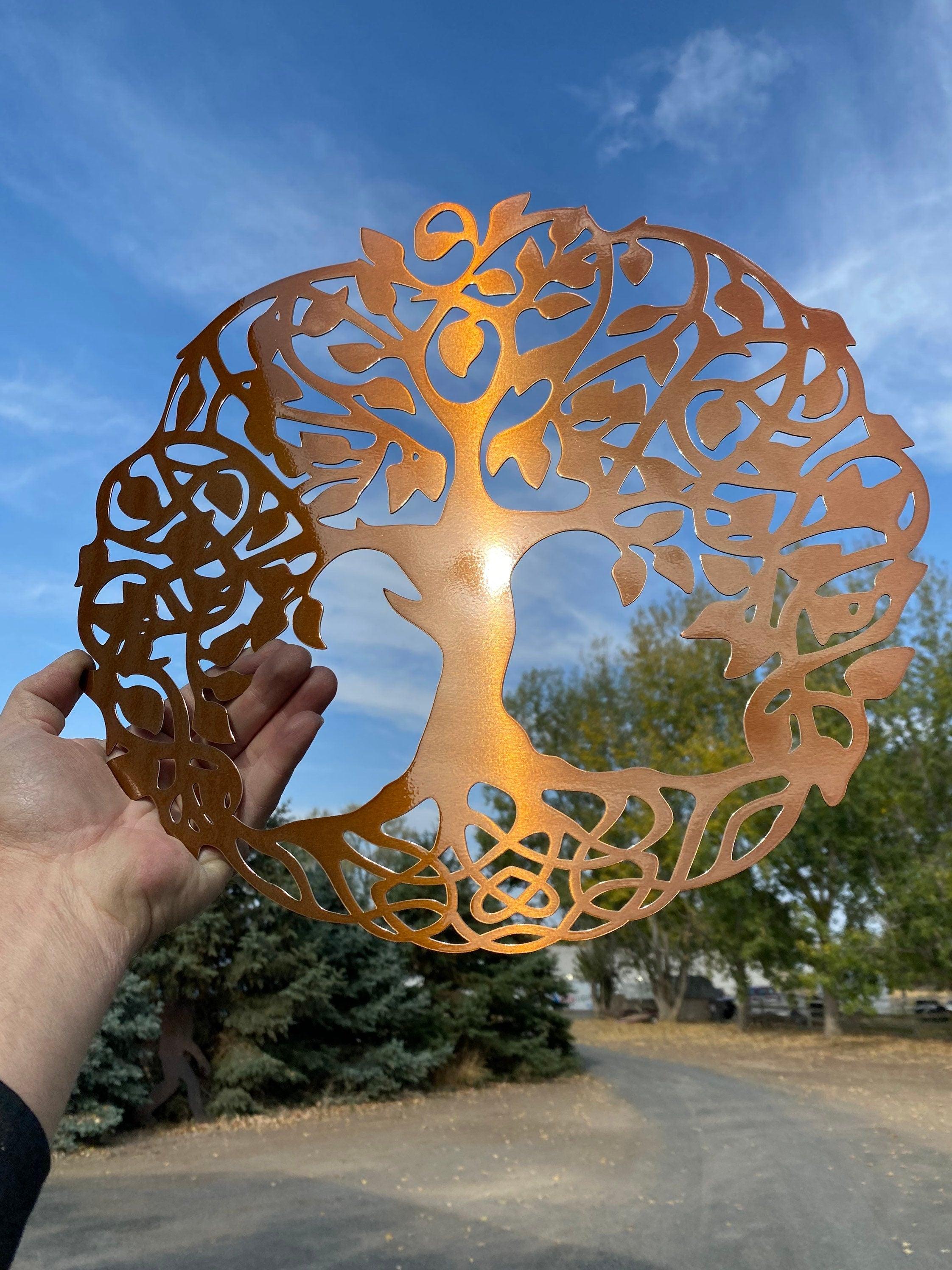 Tree of Life Metal Wall Hanging - RMMDecor