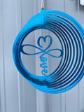 Infinity Heart Wind Spinner – Unique Metal Garden Decor & Gift - RMMDecor