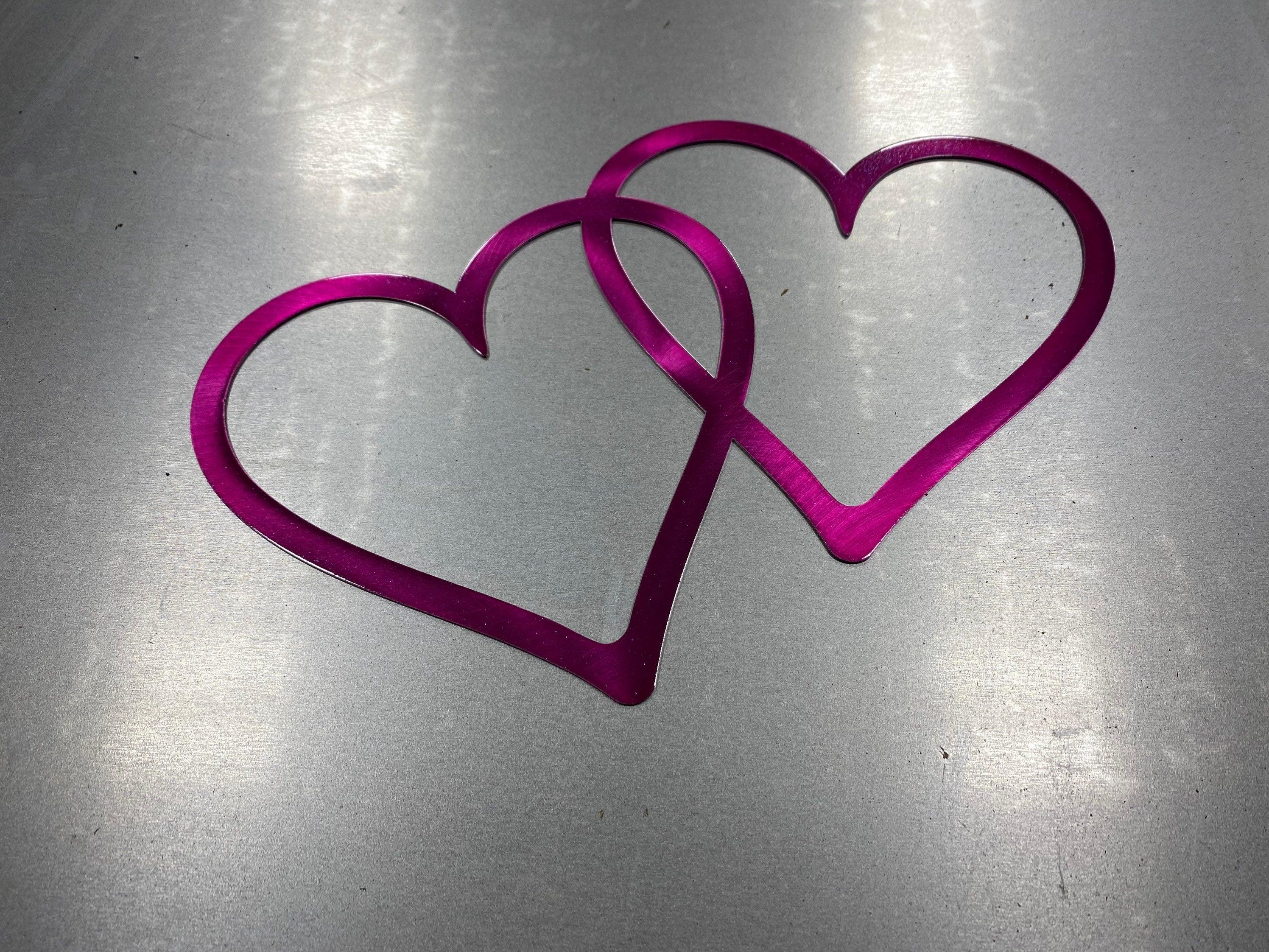 Heart Metal Wall Art – Romantic Gift for Valentine’s, Mother’s Day & Anniversaries - RMMDecor