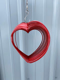 Heart Wind Spinner – Romantic Metal Garden Art & Gift - RMMDecor