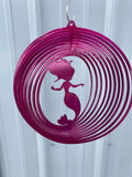 Mermaid Wind Spinner – Coastal Metal Art for Beach & Nautical Decor - RMMDecor