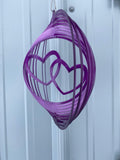 Hearts in Heart Wind Spinner – Metal Garden Art & Gift - RMMDecor