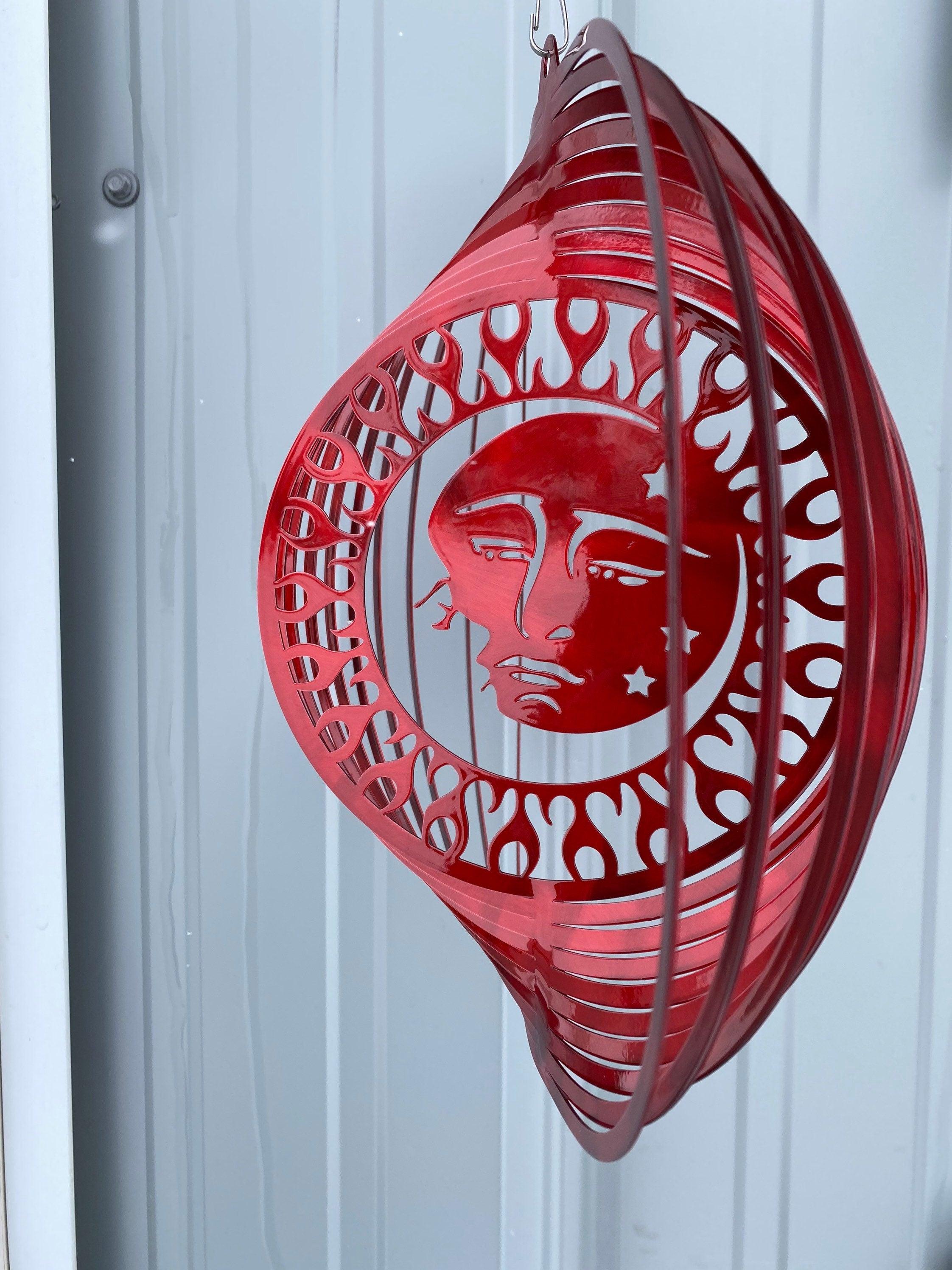 Metal Sun Wind Spinner – Vibrant Garden & Yard Decor - RMMDecor