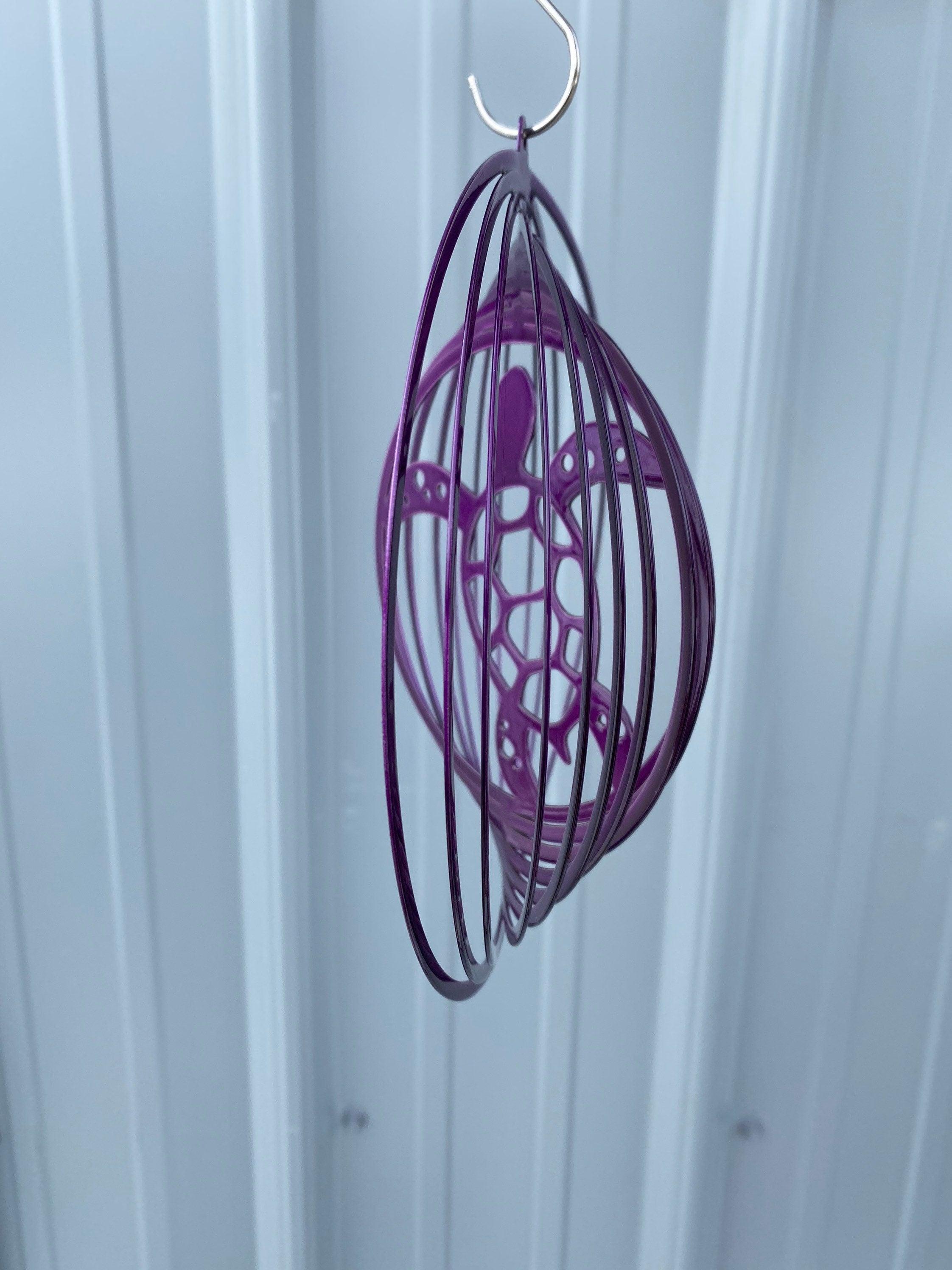 Sea Turtle Wind Spinner – Coastal Metal Art for Beach & Nautical Decor - RMMDecor