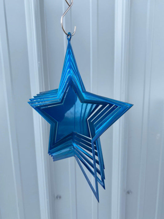Lucky Star Wind Spinner – Metal Garden Art & Unique Gift - RMMDecor