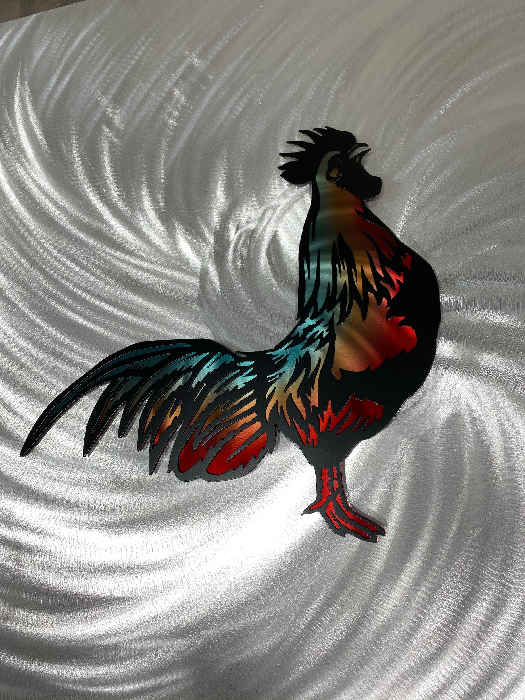 Ombré Rooster