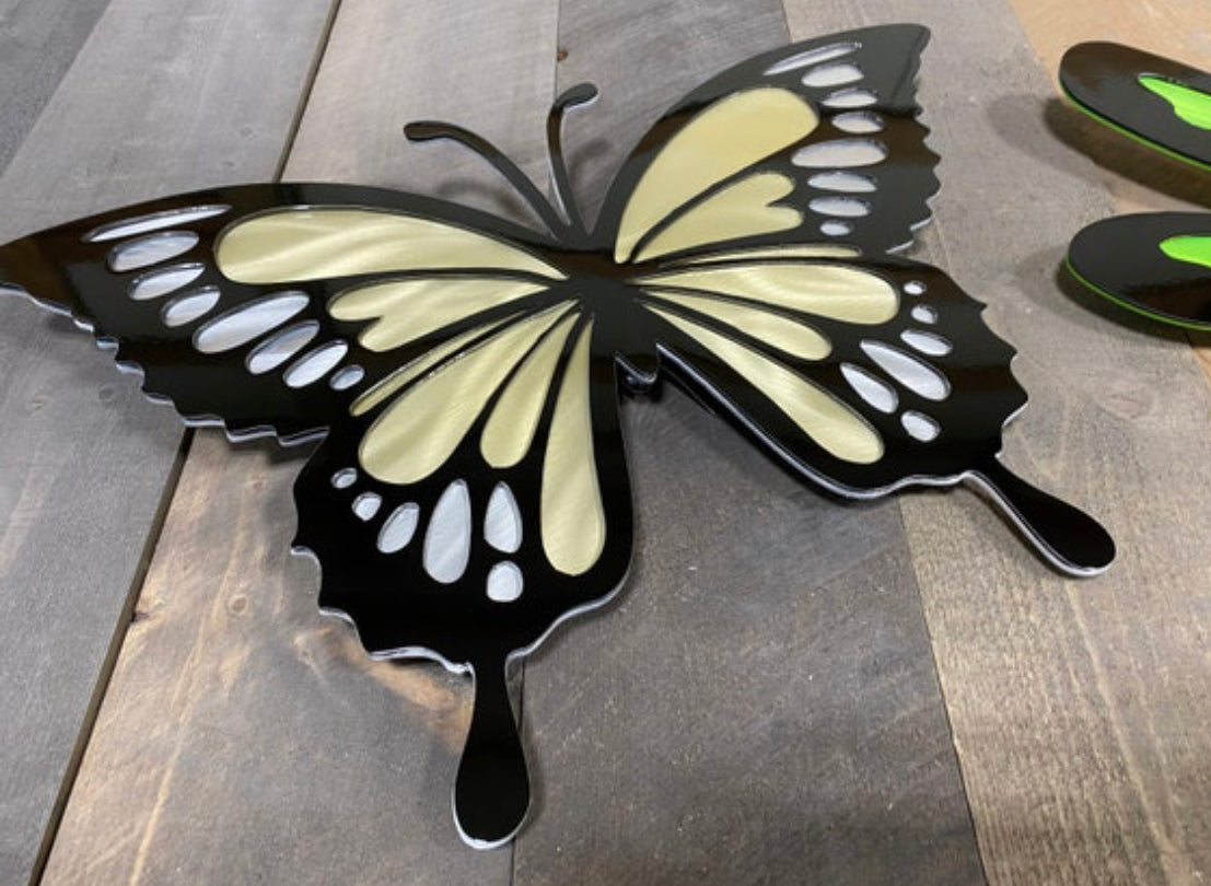 Monarch Butterfly, Garden Decor, Metal Butterfly