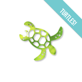 Sea Turtle Metal Wall Art – Coastal Beach & Kids’ Room Decor - RMMDecor