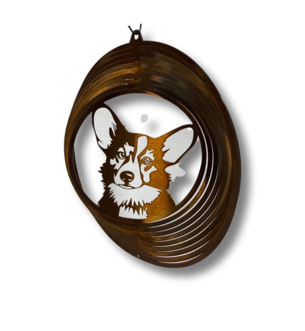 Corgi Metal Wind Spinner - RMMDecor