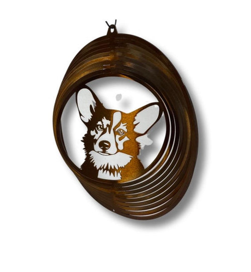 Corgi Metal Wind Spinner - RMMDecor