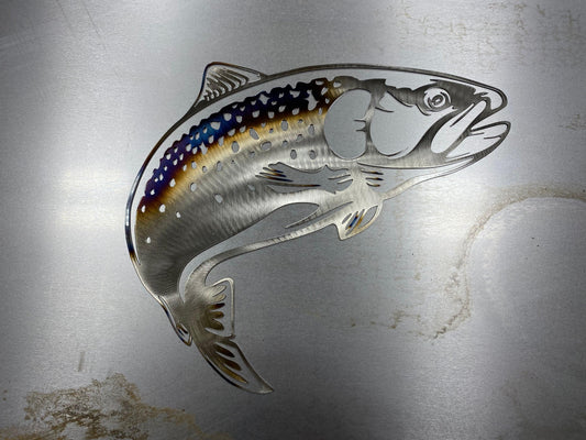 Trout Metal Wall Art - RMMDecor