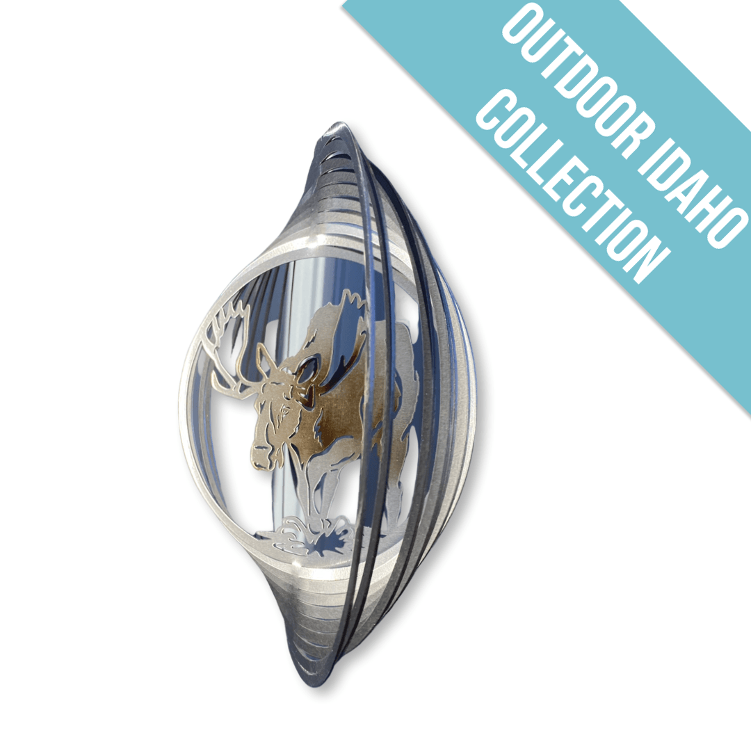 Moose Wind Spinner - RMMDecor