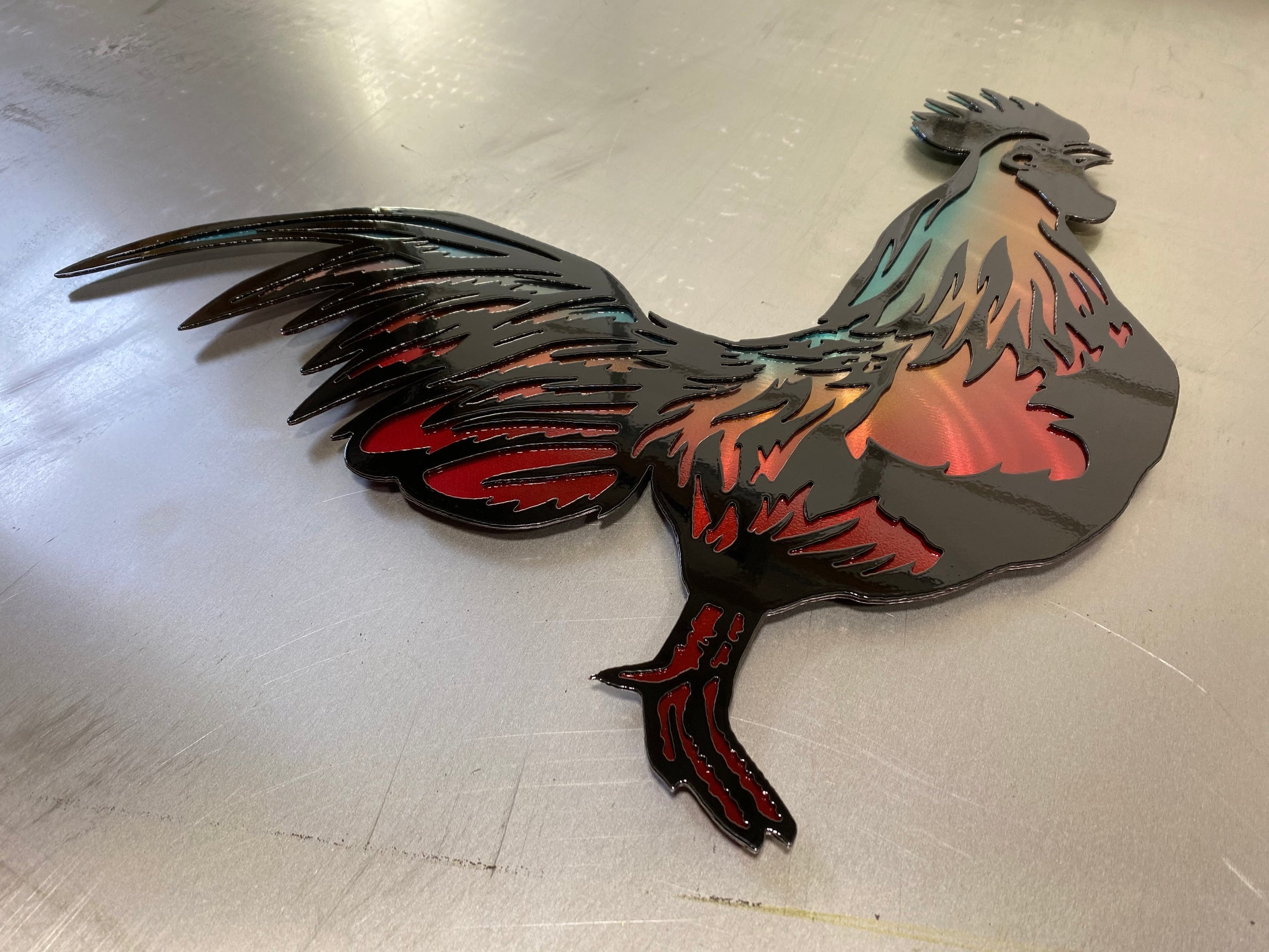 Ombré Rooster